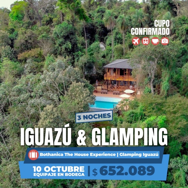 IGUAZU CON GLAMPING 